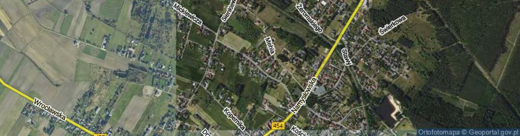 Zdjęcie satelitarne Konopnickiej Marii ul.